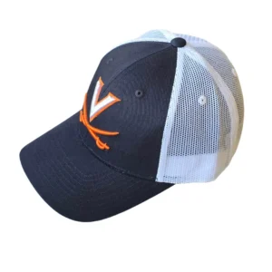 Black White Trucker Cap