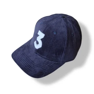 Blue 3 Baseball Cap