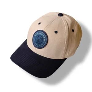 Blue Light Brown Baseball Cap