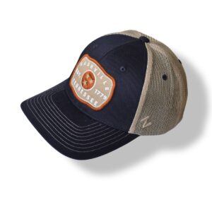 Gray Net Trucker Cap